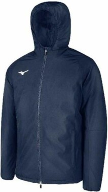 Mizuno Club JK Jr Navy - Běžecká bunda Mizuno Club JK Jr 32FE9B0714 Velikost textilu: 152