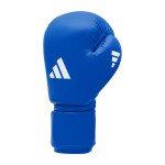 Turnajové boxerské rukavice adidas schválené IBA v modré barvě 10 oz
