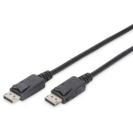 Digitus kabelový adaptér DisplayPort DP - HDMI typu A M - M 1.0 m / s blokováním DP 1.2 HDMI 2.0 / 4K / 60Hz / CE / bl (AK-340303-010-S)