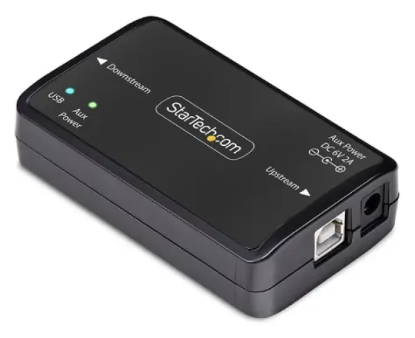 StarTech USB galvanický izolátor 6kV černá / USB izolátor / USB 2.0 / potlačení elektrického rušení / 5 V (U1-USB-ISOLATOR)
