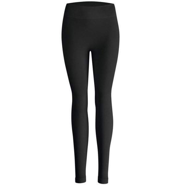 Dámské módní legíny NUR DIE RIPP-OPTIK LEGGINGS NUR DIE černá