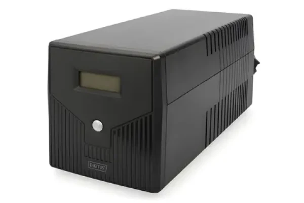 Digitus Line-Interactive UPS / Záložní zdroj UPS / 2000VA/1200W / 12V/9Ah 2x baterie / 4x Schuko / USB / RJ45 / LCD (DN-170076)