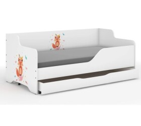 DumDekorace Dětská postel s milou liškou 160x80 cm