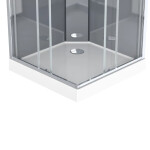Sprchový box čtverec 90x90 cm SAT Project SATPROBOXQ90CRT SATPROBOXQ90CRT