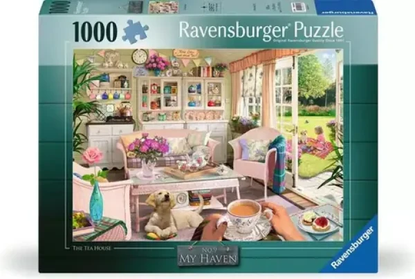 RAVENSBURGER Puzzle My Haven č.9: Čajovna