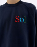 Thinking MU Sweatshirt Navy Sun Type Pepe NAVY S
