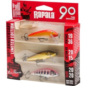 Rapala Wobler 90 Years Lure Kit Count Down 3ks,Rapala Wobler 90 Years Lure Kit Count Down 3ks