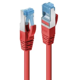 Lindy Cat6A S/FTP PIMF červená 5 m / Patch kabel / LSZH / RJ45-RJ45 / 500 MHz (47166)