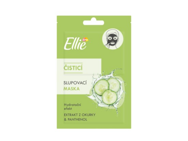 Ellie Čisticí slupovací okurková maska 2 x 8ml