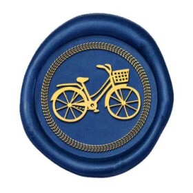Crasphire Pečetidlo 25 mm Bicykl