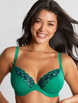 Panache Envy Plunge emerald leopard 7286C 80FF