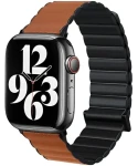 Beline Magnetic Pro černo-hnědá / Pásek pro Apple Watch / 38/40/41mm / magnetický
