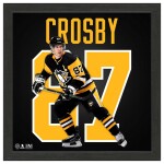 Obraz Pittsburgh Penguins NHL Sidney Crosby #87 Impact Jersey