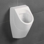 VILLEROY & BOCH - O.novo Odsávací pisoár, 335x560x320 mm, CeramicPlus, alpská bílá 752400R1