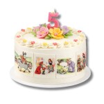 Dortisimo Marcipánová dekorace Bombasei Pohádky (4 ks)