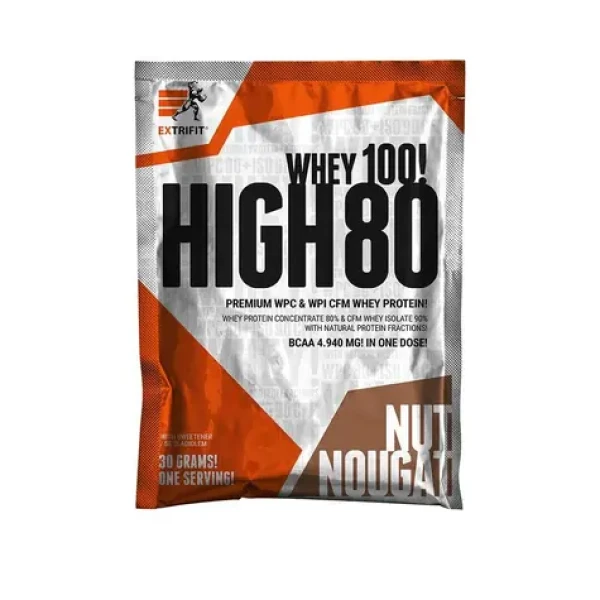 Extrifit High Whey 80 30 g nut nougat (05238)