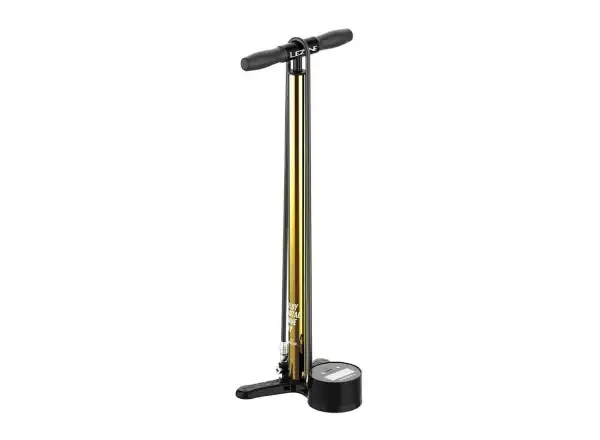 Lezyne 18K Digital Drive dílenská pumpa GOLD/BLACK