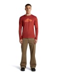 ICEBREAKER Mens Merino 150 Tech Lite LS Tee AorakiExplor, Agate (vzorek) velikost: M
