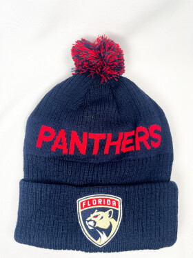 Outerstuff Dětská Zimní Čepice Florida Panthers Cufed Knit With Pom