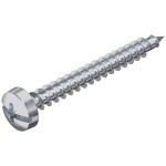 OBO Bettermann 3195201 4758 4.0X15 vrut 4 mm 15 mm křížová drážka Pozidriv ocel pozinkované 200 ks