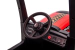Mamido Elektrický traktor A011 24V 400W červený