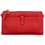 Stylová malá crossbody kabelka Perlla new, červená