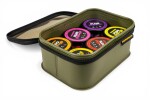 Mikbaits Pouzdro na nástrahy Bait Box + 6 kelímků,Mikbaits Pouzdro na nástrahy Bait Box + 6 kelímků