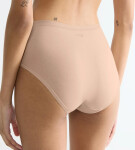 Dámské kalhotky GO Daily Cotton Midi 3P - BROWN - béžové 00LZ - SLOGGI BROWN XL