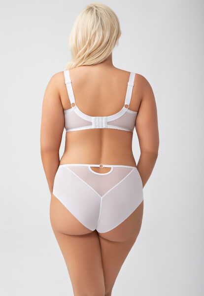 Fíky Gorsenia K 497/1 M-4XL Paradise White bílá 3XL