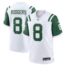 Nike Pánský dres New York Jets NFL Aaron Rodgers #8 Classic Game Velikost: XL