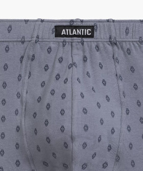 Boxerky Atlantic 3MH-195 A'3 S-2XL tmavě modrošedá XXL