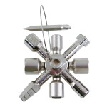 FESTA 17456 Klíč univerzální na rozvodné skříně, trojdílný