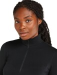 ICEBREAKER Wmns Core Heavyweight LS Half Z, Black (vzorek) velikost: S