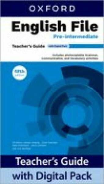 English File Fifth Edition Pre-Intermediate Teacher´s Book with Digital Pack - Christina Latham-Koenig