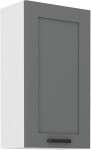 Horní skříňka Luna 50 G-90 1F Barva korpusu: Dub artisan, Barva dvířek: Dust Grey