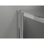 MEXEN/S - Exo sprchový kout skládací dveře 85 x 80, transparent, chrom 816-085-080-01-00