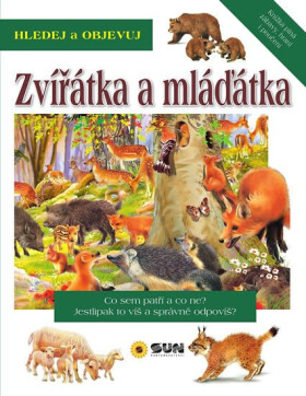 Zvířátka mláďátka Hledej Objevuj