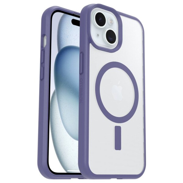 Otterbox React MagSafe Pro Pack zadní kryt na mobil Apple iPhone 17e, iPhone 16e, iPhone 15, iPhone 14, iPhone 13 transparentní, fialová, černá Kompatibilní s
