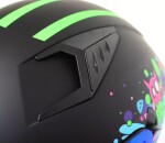 Integrální helma Xrc Monsters matt black - L / černá