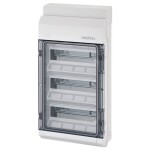 Hensel 6100004 KV 9336 malý rozváděč na omítku Počet modulů (šířka) = 36 Počet řádků = 3 Obsah 1 ks