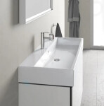 DURAVIT - Vero Air Umyvadlo 1200x470 mm, s přepadem, otvor pro baterii, bílá 2350120000