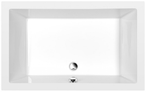 POLYSAN - DEEP hluboká sprchová vanička s konstrukcí, obdélník 120x75x26cm, bílá 78796
