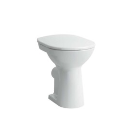 Laufen - Pro Stojící WC, 470x360 mm, zadní odpad, s LCC, bílá H8259554000001