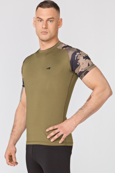 Tričko Rough Radical Furious Army Khaki/Camo