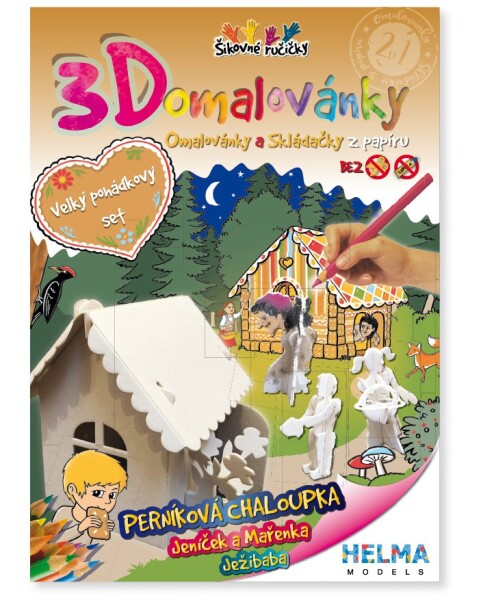 3D omalovánky Velký pohádkový svět