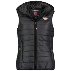 Geographical Norway Vatika Hood EO 233 Jr WW2008E/GNO-černá vesta 164