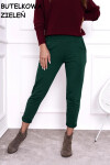 Dámské kalhoty LENA DARK MAROON L
