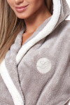 Dámský župan 9133 beige - L&L béžová XXL