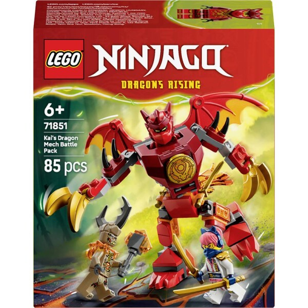 71851 LEGO® NINJAGO Sada drak - Mech Battle (71851)