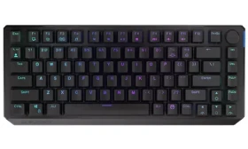 Endorfy Thock 75% CZ Black černá / Herní klávesnice / Bezdrátová / USB / CZ layout / 82 kláves / RGB (EY5C008)